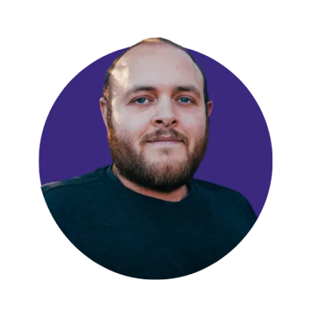 Man with short beard profile photo